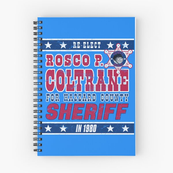 Item preview, Distressed Re-Elect Sheriff Rosco P. Coltrane designed and sold by TeeArcade84.