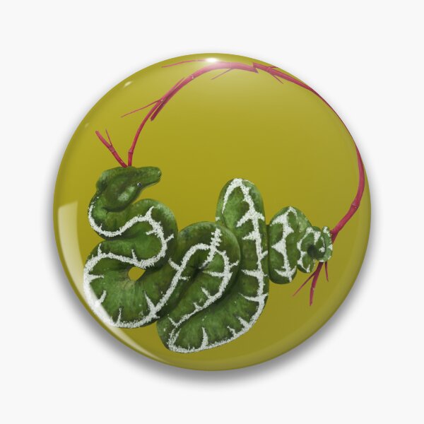 Item preview, Snake on hawthorn  designed and sold by CLBArtDesign.