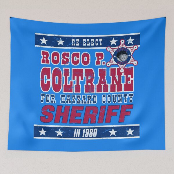 Item preview, Angustiado reelecto sheriff Rosco P. Coltrane designed and sold by TeeArcade84.