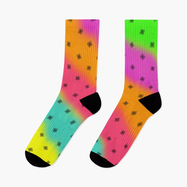 Item preview, Black Diamond Polka Dots on a Tie Dye Stripes Background, Large Sized Repeating Pattern designed and sold by Nicolette Olivier.