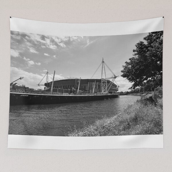 Item preview, Principality Stadium, Cardiff, Monochrome  designed and sold by VnGphoto.