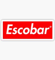 Pablo Escobar - Supreme Sticker