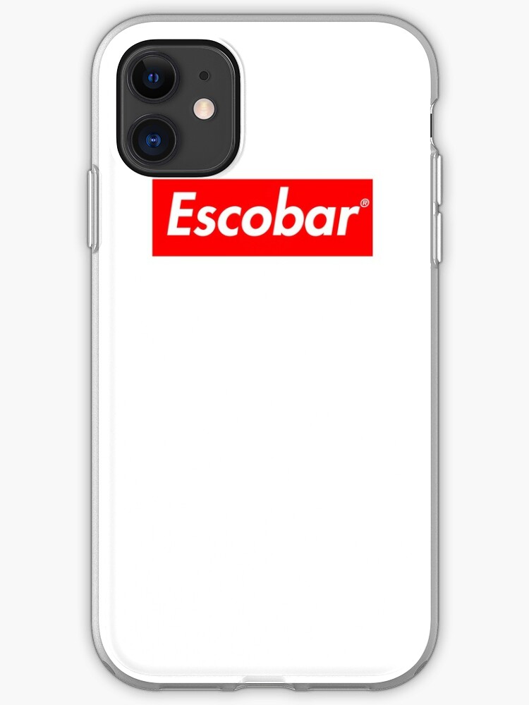 Pablo Escobar Supreme Iphone Case Cover By Bobboseri Redbubble