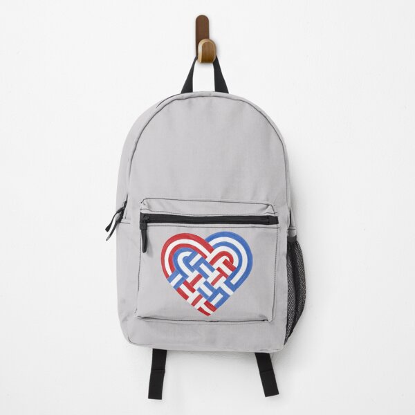 Item preview, Woven Heart Red White Blue USA designed and sold by JoyfulJen.