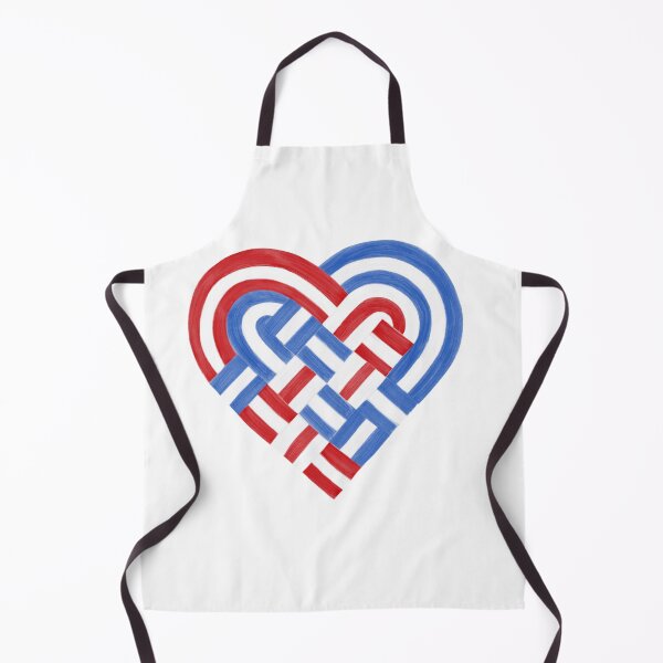 Item preview, Woven Heart Red White Blue USA designed and sold by JoyfulJen.