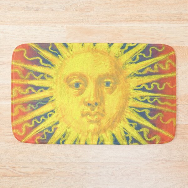Item preview, Blazing Sun From Splendor Solis Illuminated Manuscript by Salomon Trismosin - 1582 designed and sold by IridescentSea.