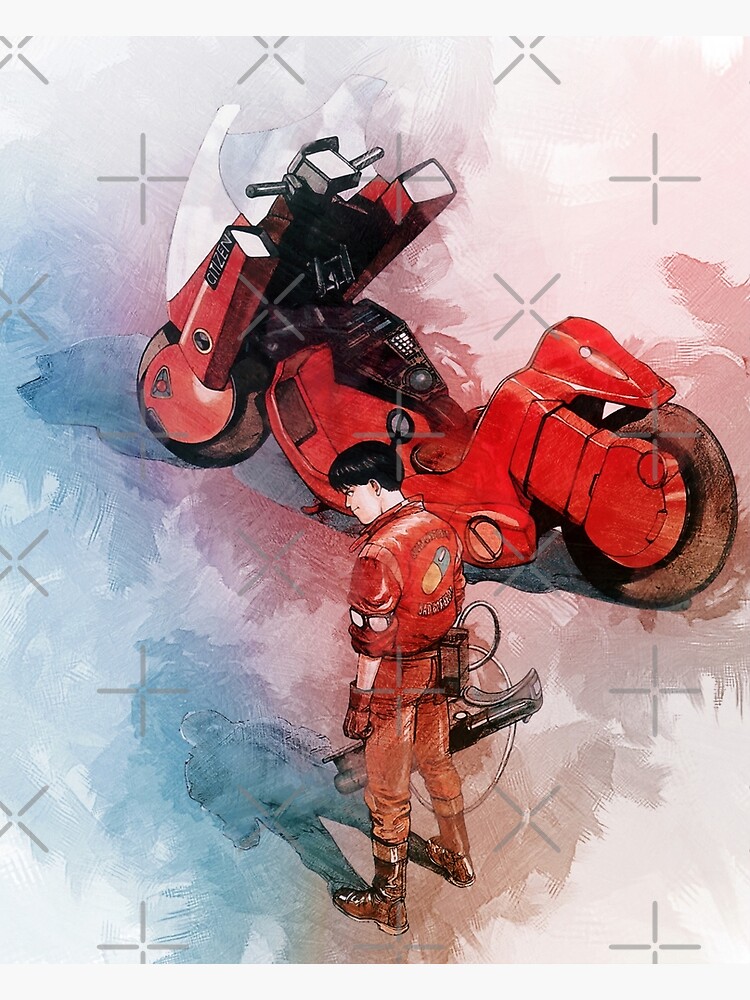 Akira Anime Cyberpunk Movie Poster Art Decor Home - Trends Bedding