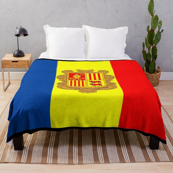Item preview, National flag of Andorra designed and sold by Dan-Barisi.