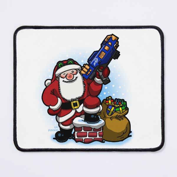 Item preview, Toy Gun Santa designed and sold by ajhockham.