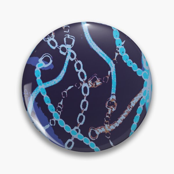 Item preview, Blue Tasse Chain Vector Background designed and sold by MyArt23.