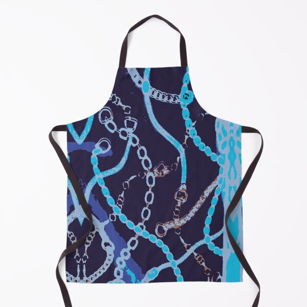 Item preview, Blue Tasse Chain Vector Background designed and sold by MyArt23.