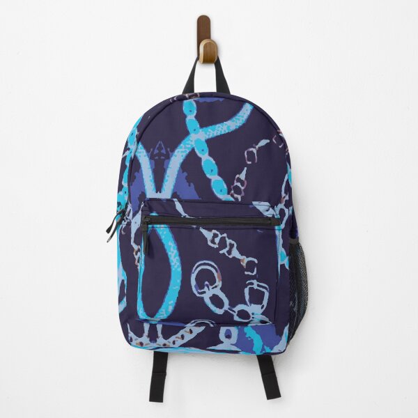 Item preview, Blue Tasse Chain Vector Background designed and sold by MyArt23.