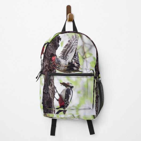 Item preview, Changing turns. Great spotted woodpecker designed and sold by Jouko Lehto Photography.