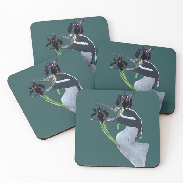 Item preview, Night heron iris designed and sold by CLBArtDesign.