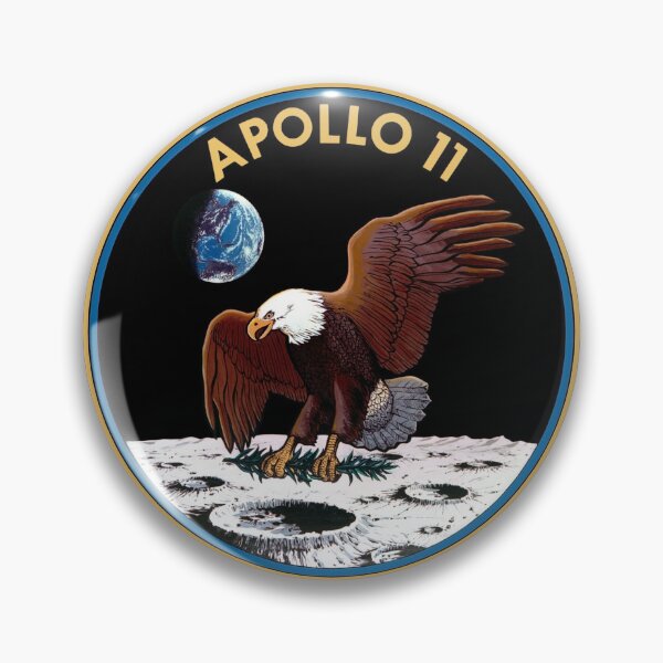 Artikelvorschau, NASA Apollo 11 Abzeichen entworfen und verkauft von I Love Space.