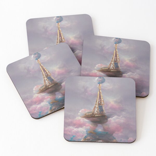 Item preview, Misty Eiffel Tower designed and sold by Visual-Fantasy.