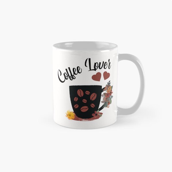 Item preview, Coffee and Flowers Coffee Lover designed and sold by HappyLifeCreate.