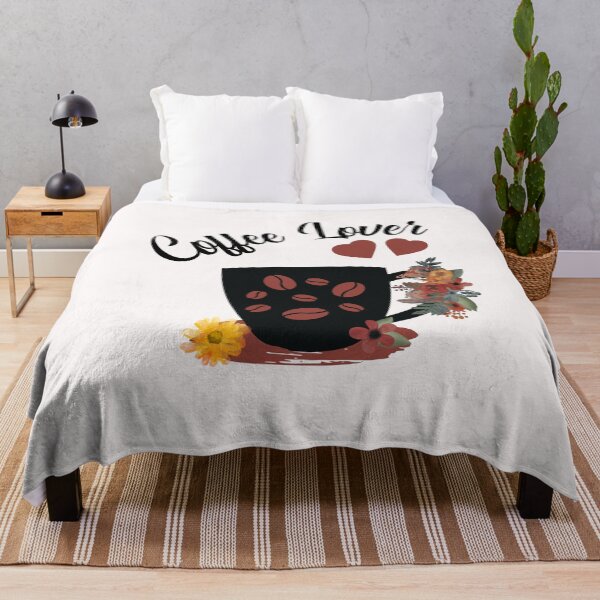 Item preview, Coffee and Flowers Coffee Lover designed and sold by HappyLifeCreate.