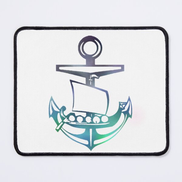 Item preview, Stormy Sea's Viking ship and Anchor designed and sold by Dead1bird.