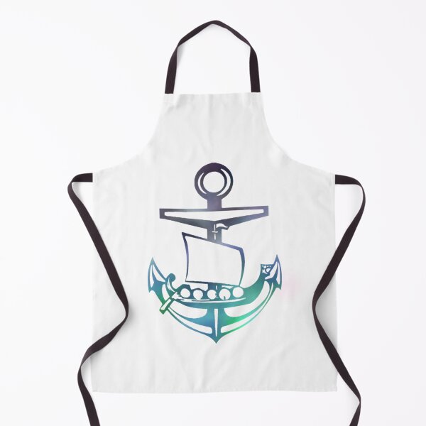Item preview, Stormy Sea's Viking ship and Anchor designed and sold by Dead1bird.