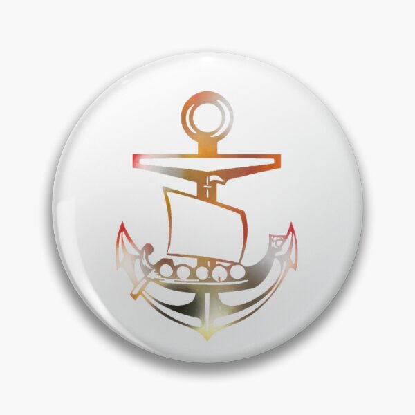 Item preview, Sunburst Viking ship and Anchor designed and sold by Dead1bird.