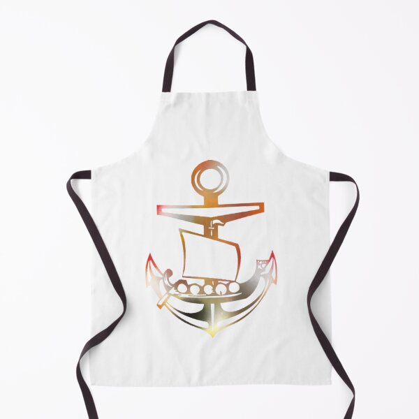 Item preview, Sunburst Viking ship and Anchor designed and sold by Dead1bird.
