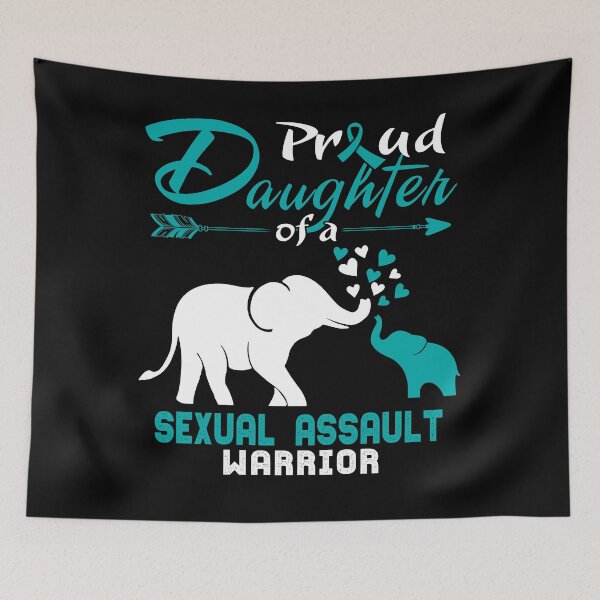 Item preview, Proud Daughter Of A Sexual Assault Warrior  designed and sold by Hatjar.