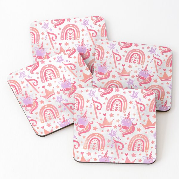 Item preview, Unicorn rainbow pattern designed and sold by CutieAnimals.