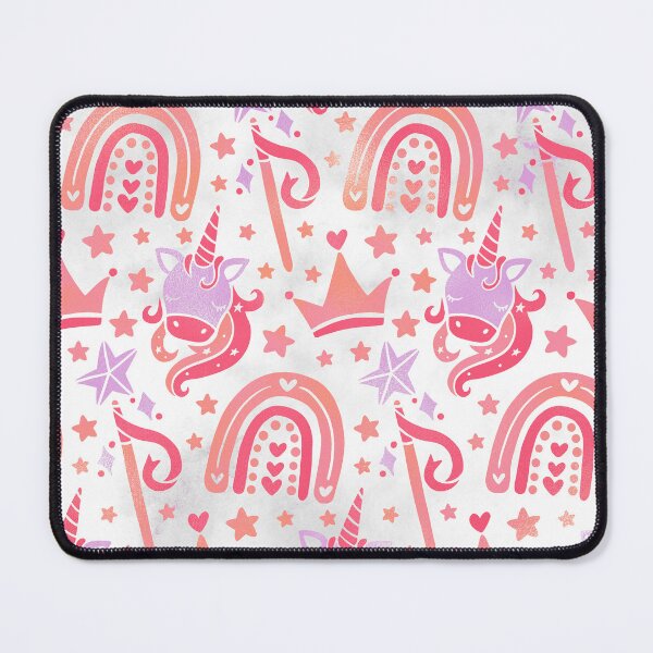 Item preview, Unicorn rainbow pattern designed and sold by CutieAnimals.