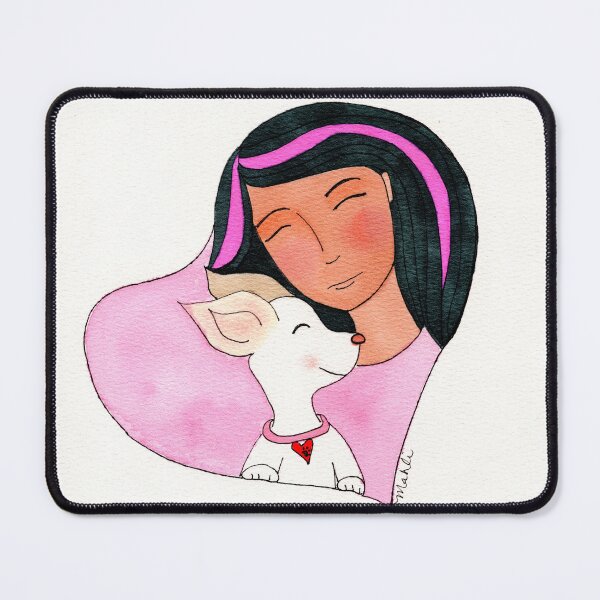 Item preview, Dog Mom Love designed and sold by Mahli's Artful Whimsy.