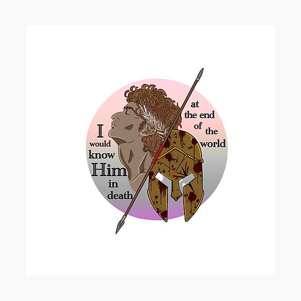 Item preview, Song of Achilles Inspired Art designed and sold by helloglory.