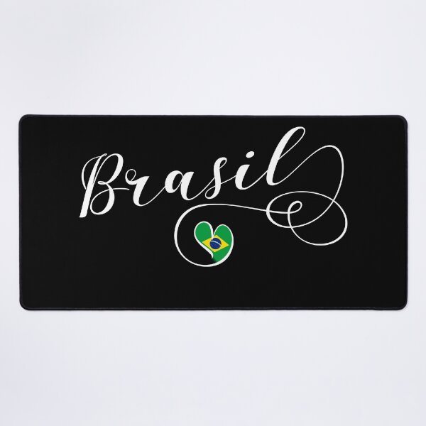 Item preview, Brazil Flag in Heart, Brasil designed and sold by Celticana.