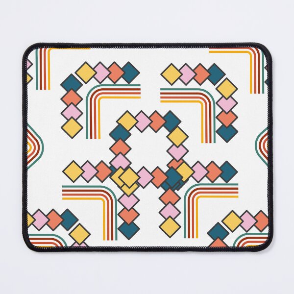 Item preview, Retro Abstract Geometric 2022 Pattern designed and sold by tagmoj.
