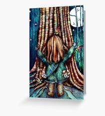 Tree Hugs Greeting Card