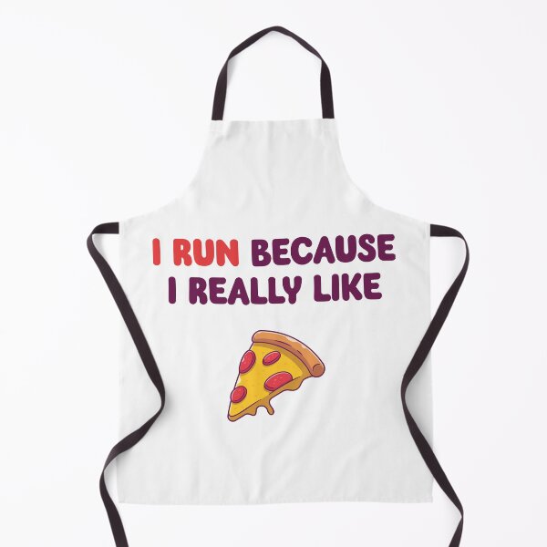 Item preview, I Run Because I Really Like Pizza designed and sold by Designer-Drang.