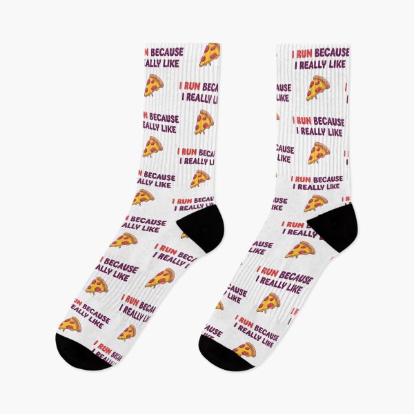 Item preview, I Run Because I Really Like Pizza designed and sold by Designer-Drang.