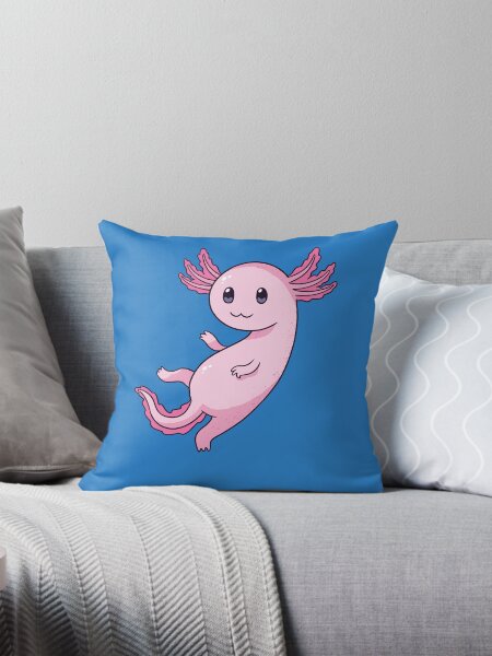 Vista previa del artículo con la obra « Arte lindo del ajolote rosado de Kawaii», diseñado y vendido por BeautyofColor.