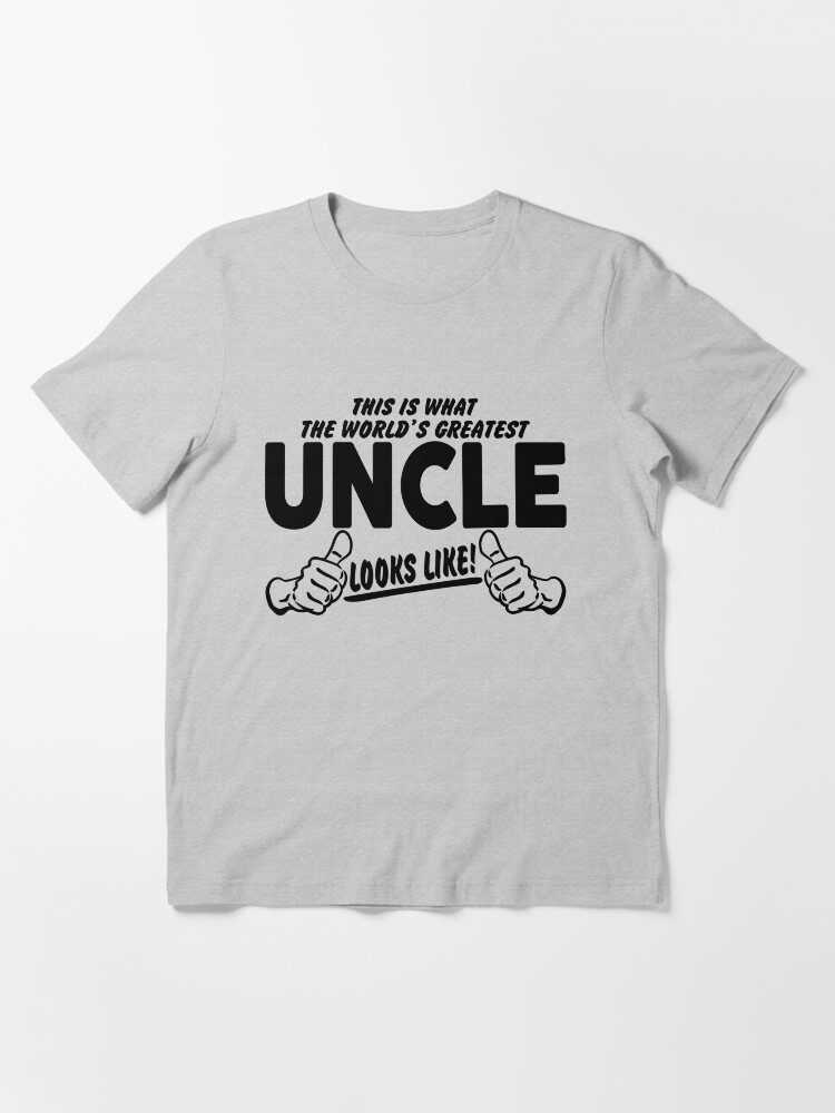 Worlds greatest uncle shirt Clearance