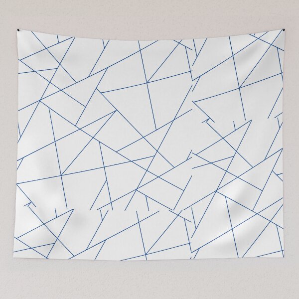 Item preview, Navy Blue Abstract Geometric 2022 Seamless Pattern designed and sold by tagmoj.