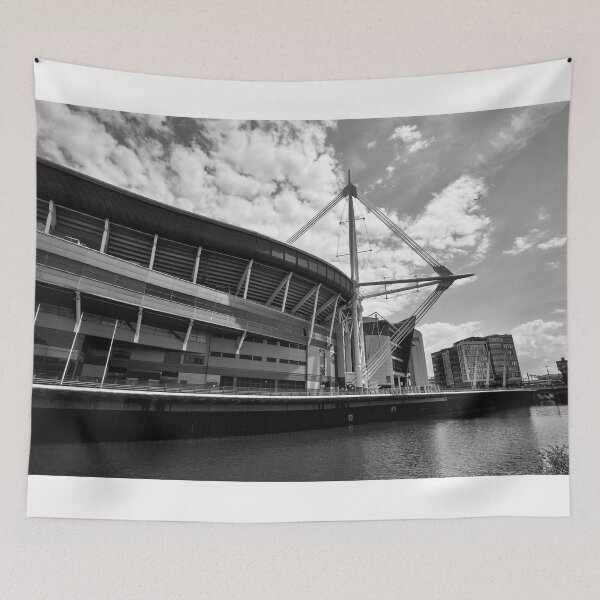 Item preview, Principality Stadium, Cardiff, Monochrome  designed and sold by VnGphoto.