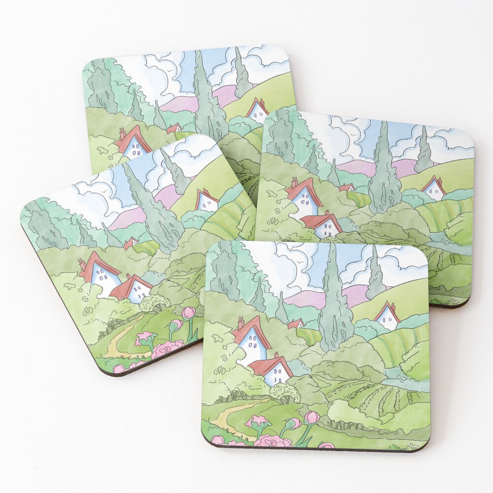 Item preview, Coasters (Set of 4) designed and sold by Ghadasan.