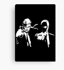 Metal Gear Fiction (Pulp Gear Solid) Canvas Print