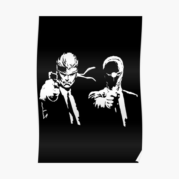 Metal Gear Fiction (Pulp Gear Solid) Poster