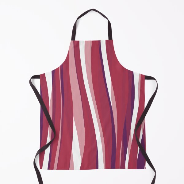 Artikelvorschau, Abstract Waves Stripes Pattern #14 Dark Red entworfen und verkauft von bubblyshades.