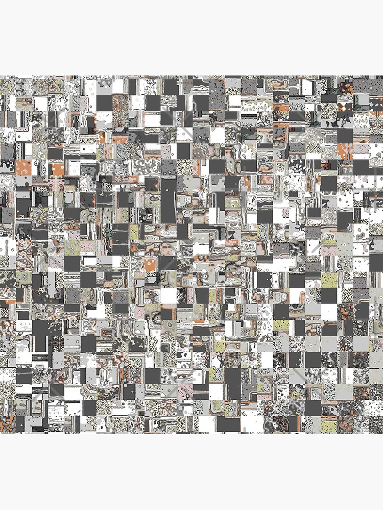 Geometric Jumble of Colors And Textures by perkinsdesigns