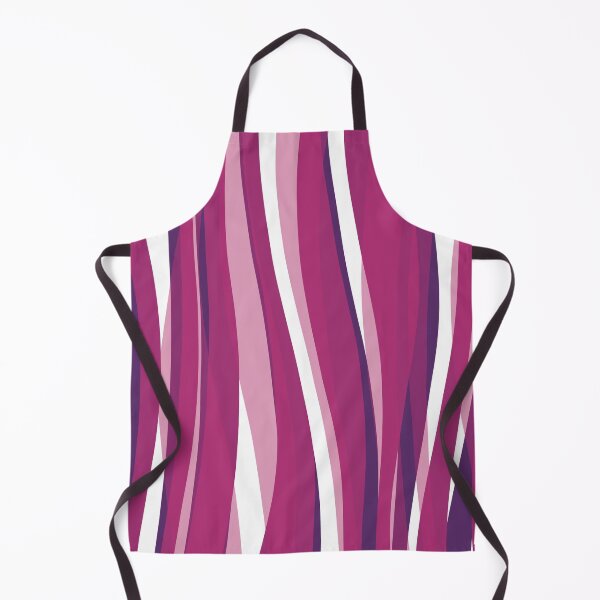 Artikelvorschau, Abstract Waves Stripes Pattern #15 Dark Pink entworfen und verkauft von bubblyshades.