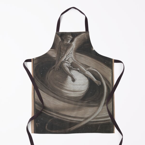 Item preview, The Throne of Saturn (1883-1884) Elihu Vedder Artwork designed and sold by MellowSphere.