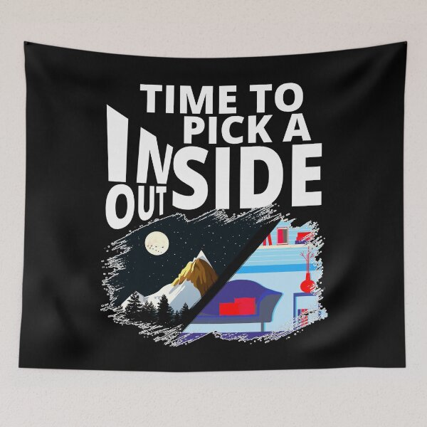 Item preview, time to pick a side inside versus outside designed and sold by Chaos-Touch.