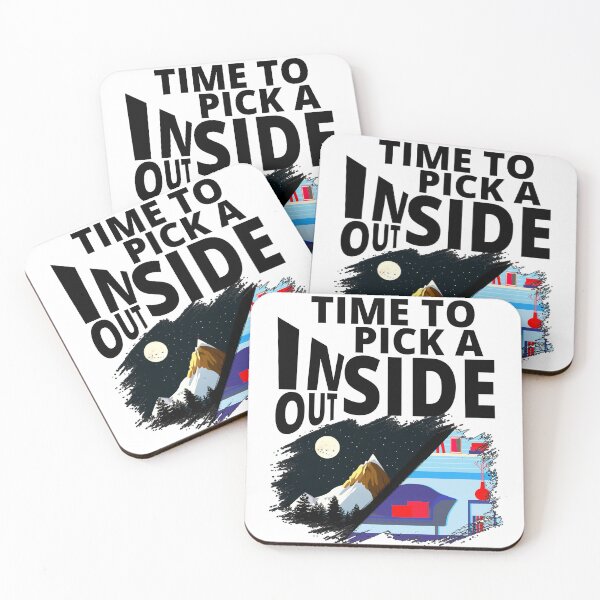 Item preview, time to pick a side indoors vs outdoors designed and sold by Chaos-Touch.
