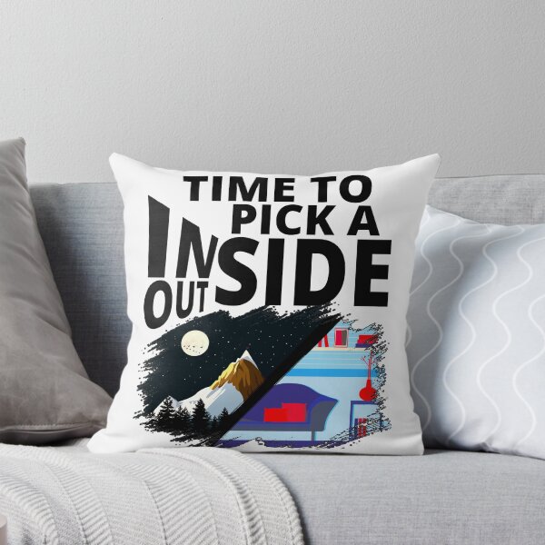 Item preview, time to pick a side indoors vs outdoors designed and sold by Chaos-Touch.
